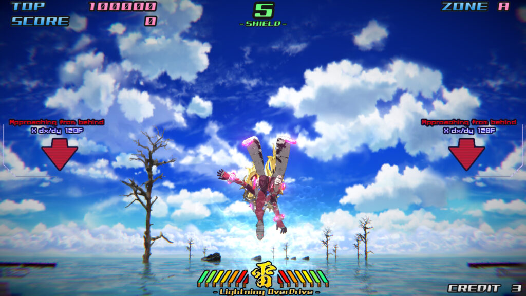 閃攻機人アスラ-ASURA-THE-STRIKER-1-1024x576 名作アーケードシューターへの愛を感じる - 『閃攻機人アスラ - ASURA THE STRIKER -』
