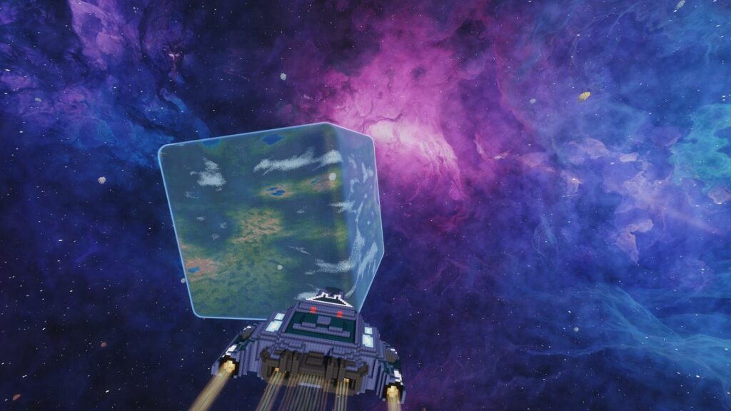 Cubic-Odyssey1-1024x576 クラフトや乗り物の建造を行いながら、レッドダークネスとの戦いに挑め - 『Cubic Odyssey』銀河を舞台にしたオープンワールドアドベンチャー