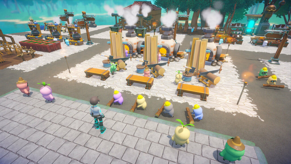 Omega-Crafter10-1024x576 相棒グラミーと共にサバイバルクラフトの冒険へ! - 『Omega Crafter』でグラミーの行動をプログラムして採集・生産・建築を自動化!