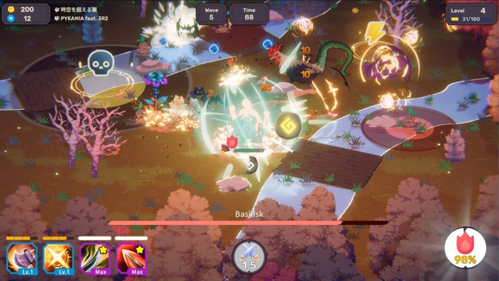 リズムウィッチ-ビートオブデス2-1024x576 ヴァンサバ系とリズムゲームが融合! - 『リズムウィッチ ビートオブデス』永遠の美貌を求める旅の中で、怪人やグール、ドラゴンといった強敵に挑め!
