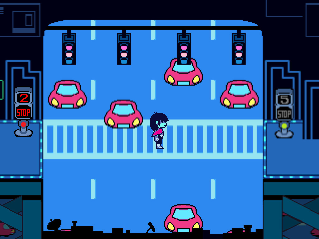 DELTARUNE4-1024x768 戦うか敵を逃がすかを選択できるアクション満載のバトル - 『DELTARUNE』名作「UNDERTALE」のパラレルストーリー