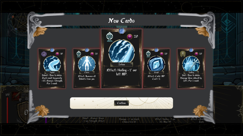 Be-King3-1024x576 王となるか、無に帰すか──『Be King』5つの属性とタロットが運命を決める、デッキ構築とキャラクター成長を融合させたローグライクRPG