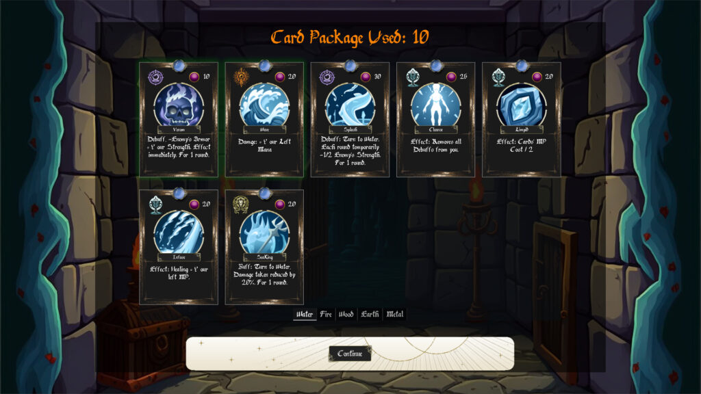 Be-King4-1024x576 王となるか、無に帰すか──『Be King』5つの属性とタロットが運命を決める、デッキ構築とキャラクター成長を融合させたローグライクRPG