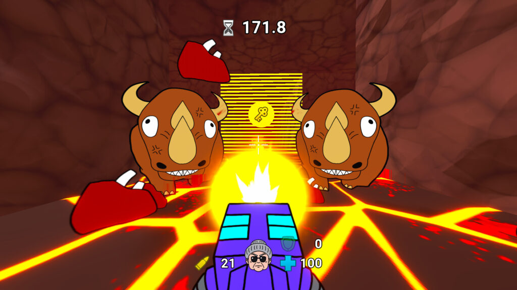 Boomer-Grandma-ブーマーグランマ3-1024x576 孫のために、グランマは地獄を血の海に変える - 『Boomer Grandma / ブーマーグランマ』ブーマーグランマのブーマーシューター