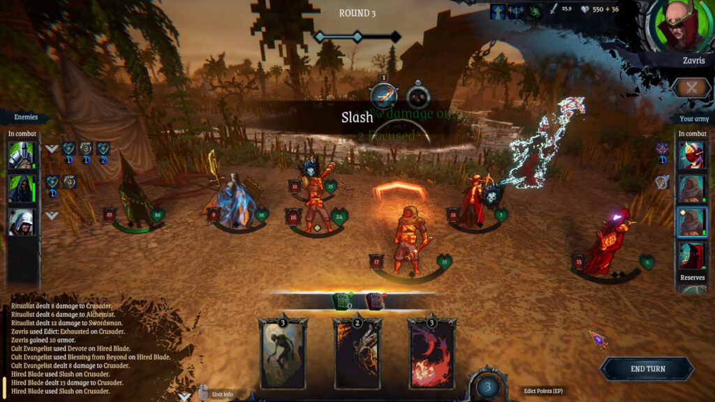 Lords-of-Ravage-荒廃の支配者3-1024x576 闇の帝国の遠征隊を率いて、世界を変えるアーティファクトを探し出す - 『Lords of Ravage / 荒廃の支配者』ミニオンを組み合わせて戦う戦略ローグライクRPG