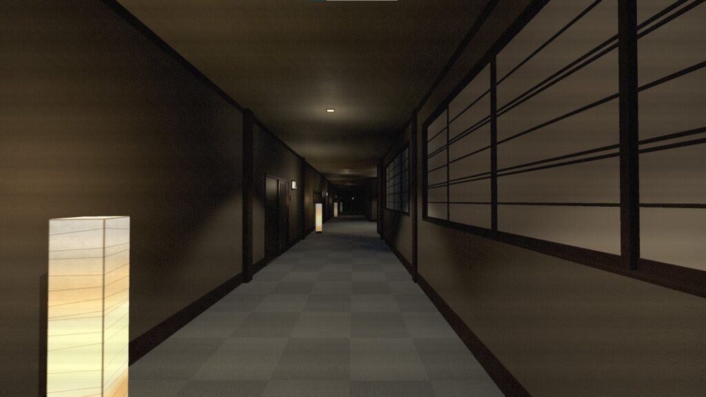 旅館に泊まっただけなのに3-1024x576 旅館で繰り返す探索── - 『旅館に泊まっただけなのに』毎回異なる恐怖が待つ「8番出口」ライクのホラー探索ゲーム